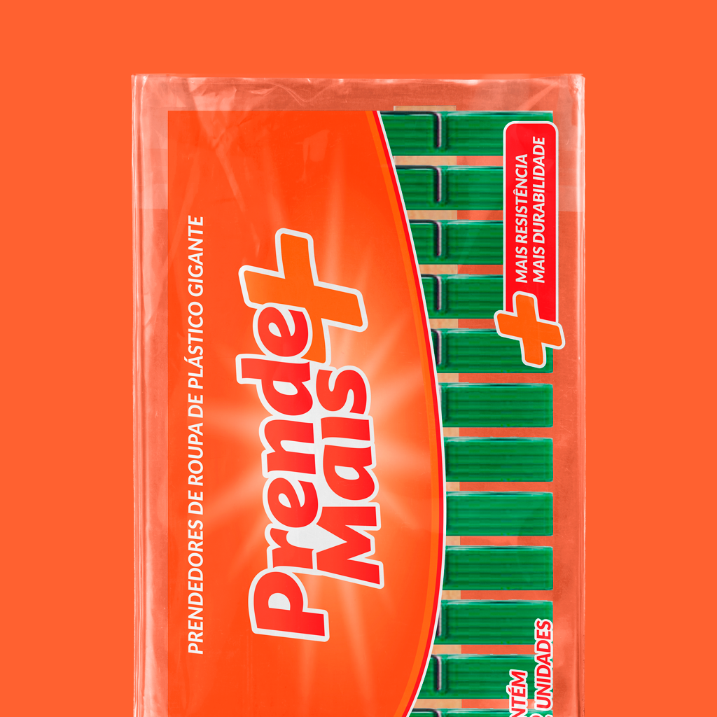 Prendedor de Plástico Gigante 12un