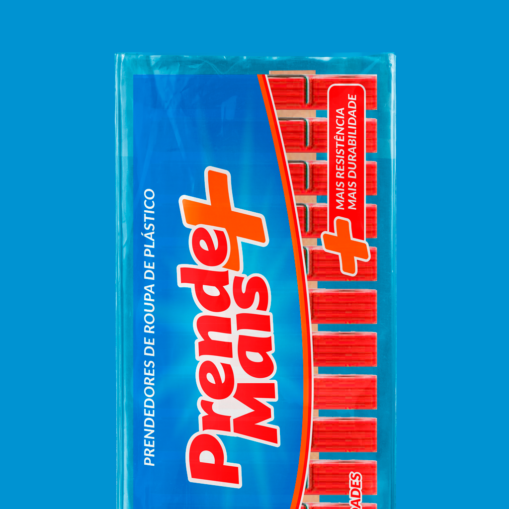 Prendedor de Plástico 12un